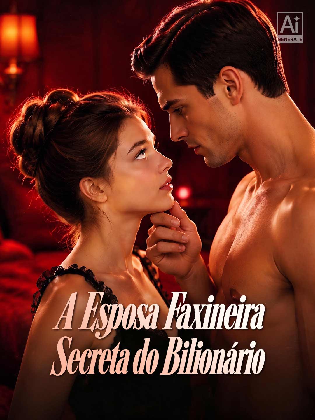 Capa de A Esposa Faxineira Secreta do Bilionário