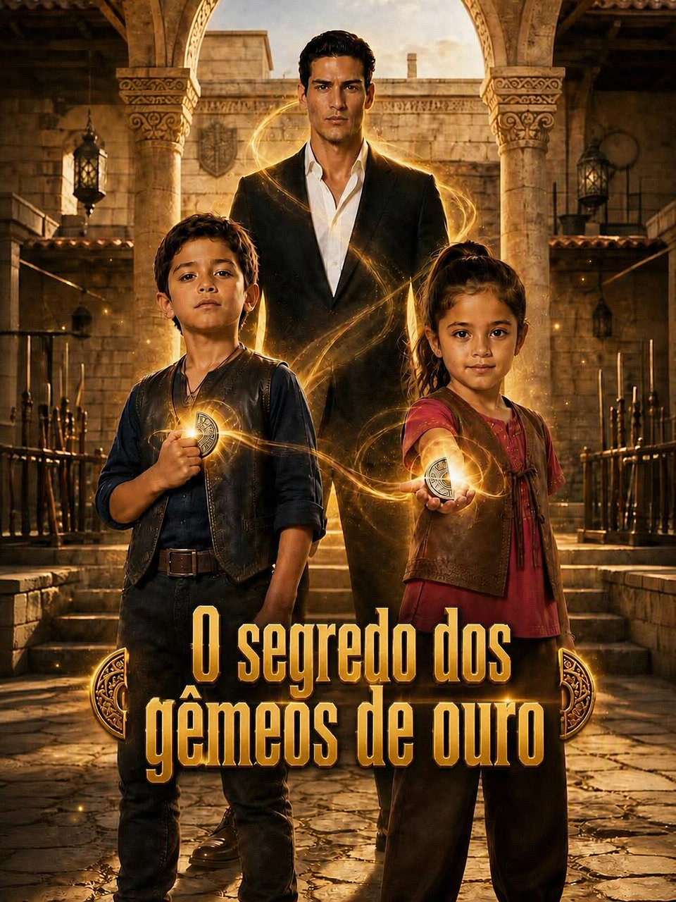 Capa de El Secreto de los Gemelos Dorados