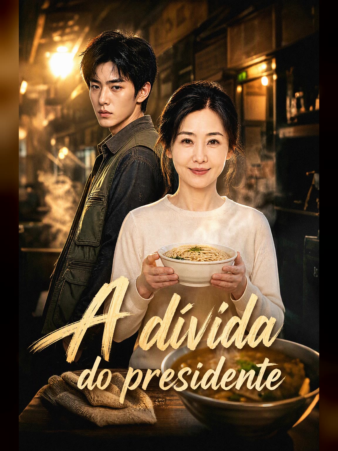 Capa de A dívida do presidente