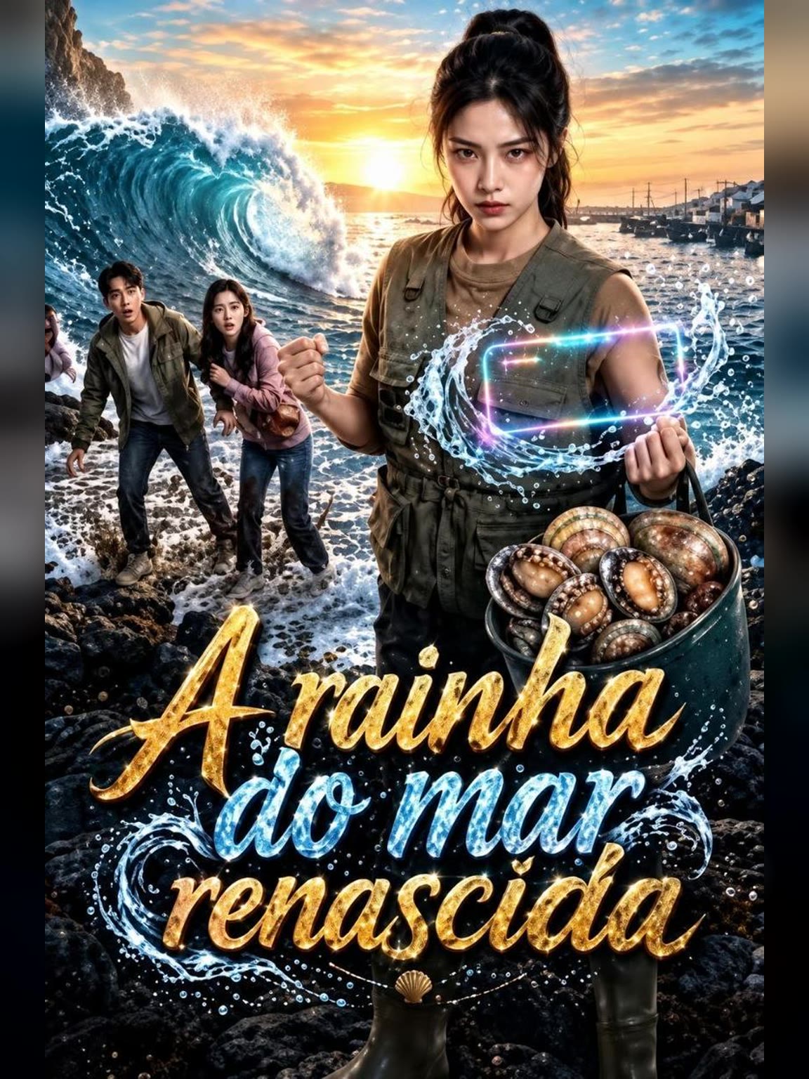 Capa de A Rainha do Mar Renascida