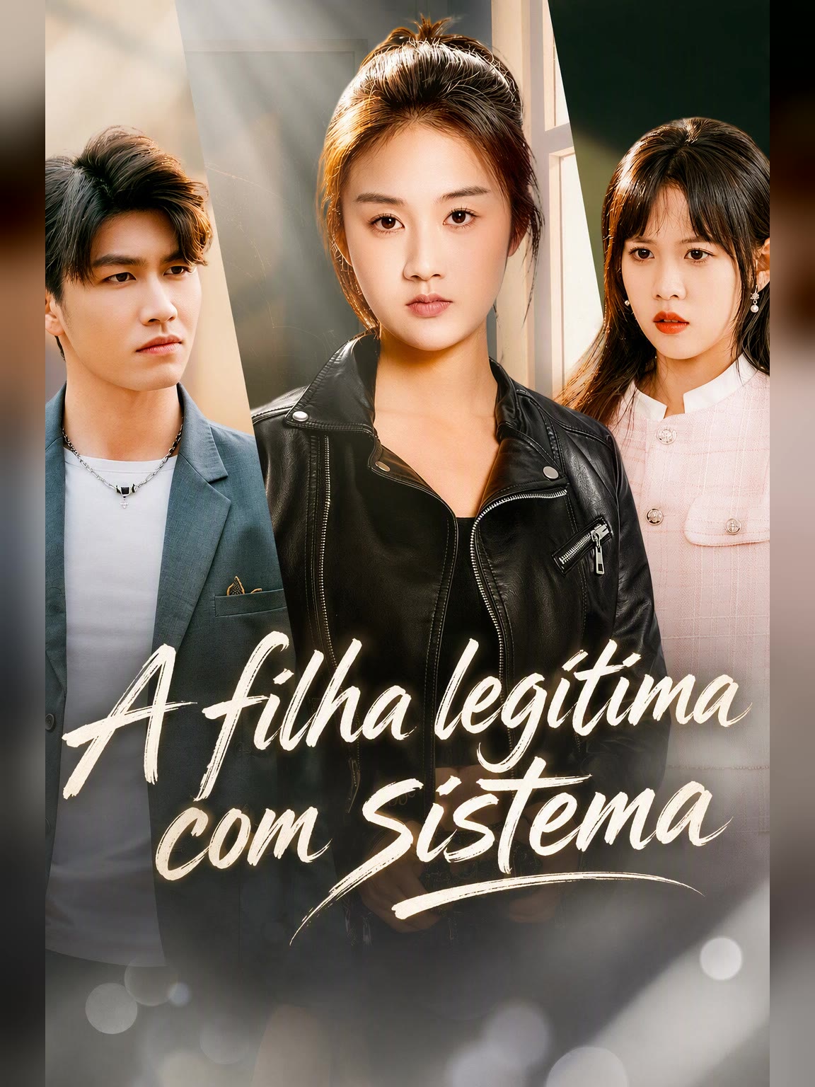 Capa de A filha legítima com sistema