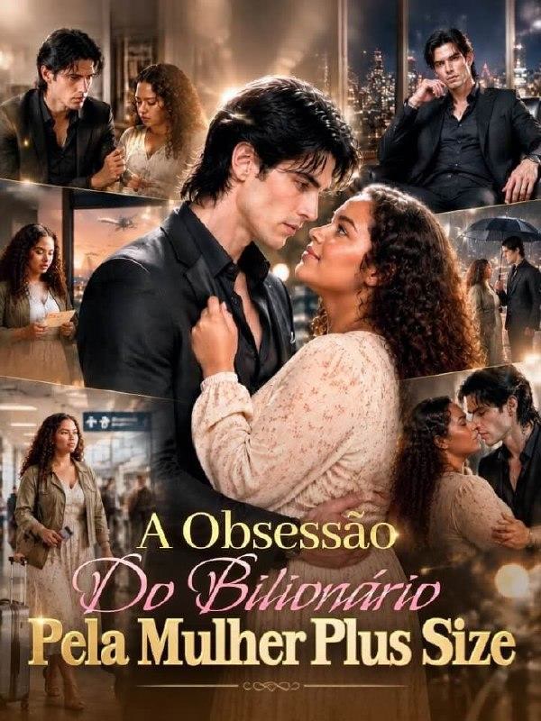 Capa de A Obsessão do Bilionário Pela Mulher Plus Size