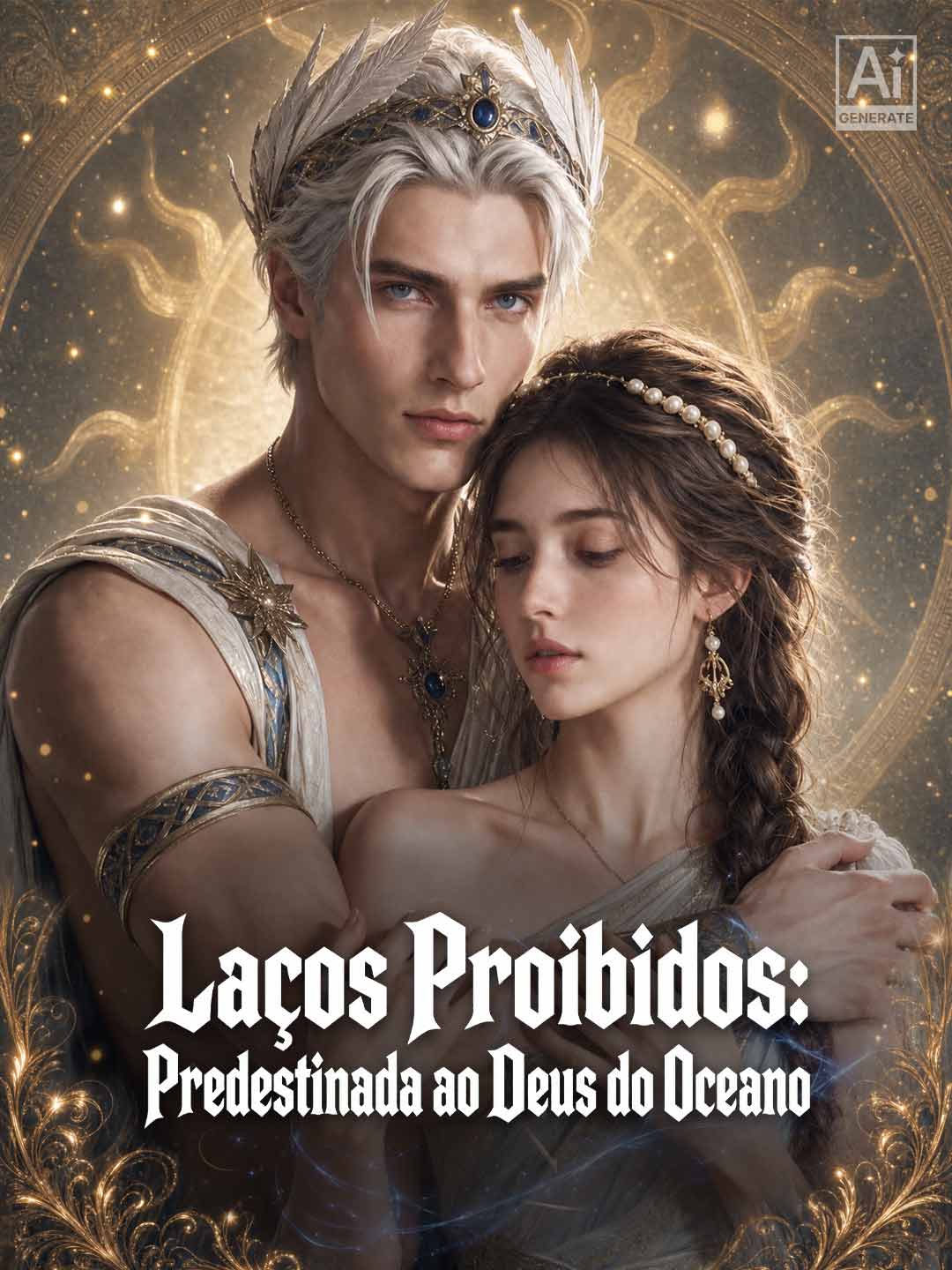 Capa de Laços Proibidos - Predestinada ao Deus do Oceano