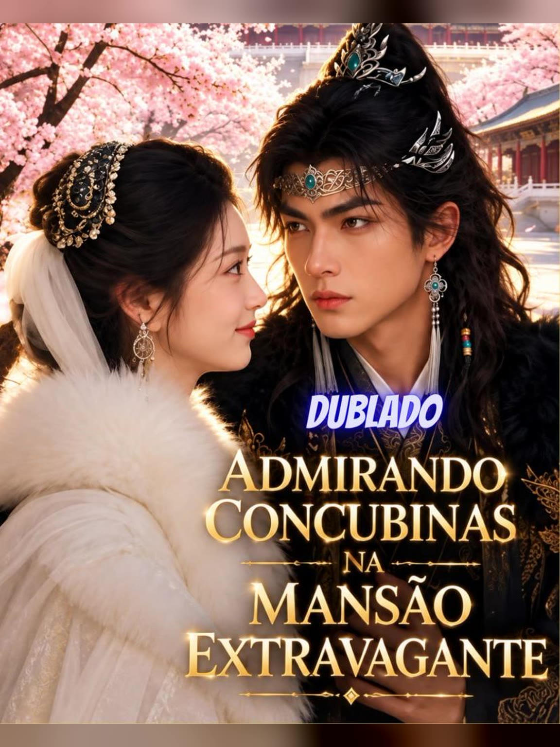 Capa de Admirando Concubinas na Mansão Extravagante