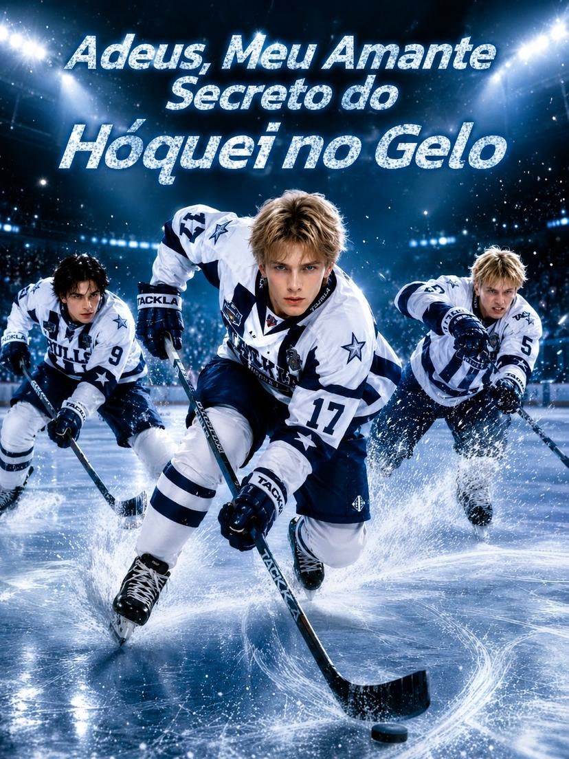 Capa de Adeus, Meu Amante Secreto do Hóquei no Gelo