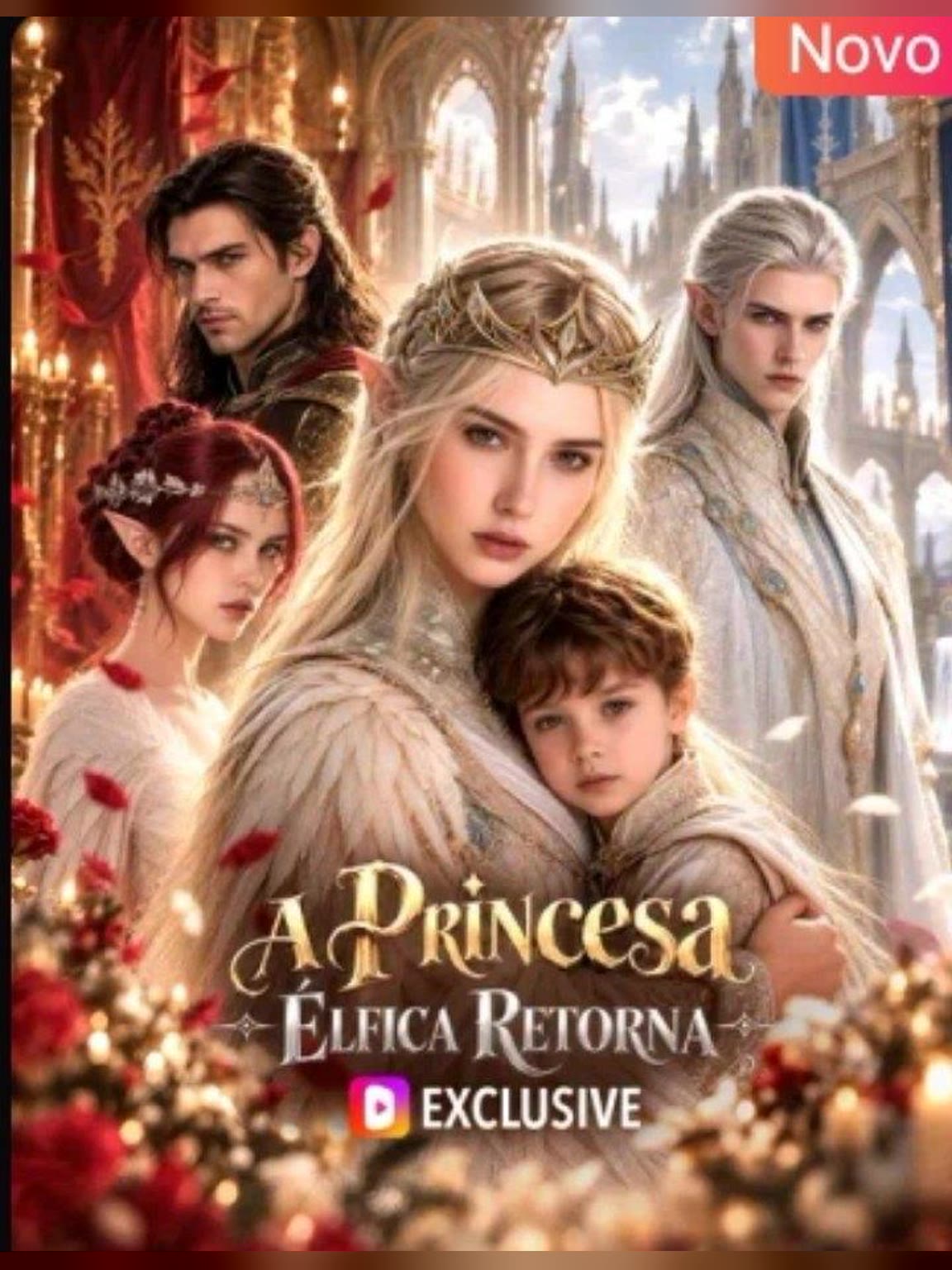 Capa de A Princesa Élfica Retorna