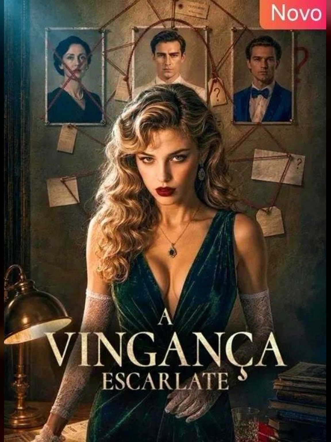 Capa de A Vingança Escarlate