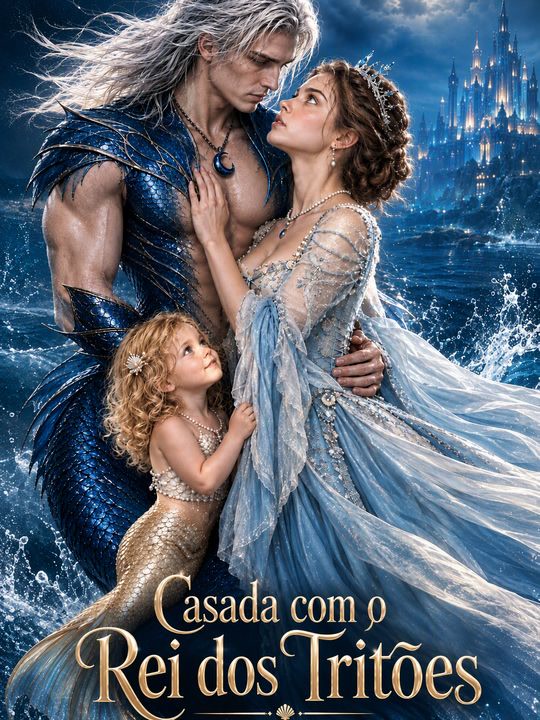 Capa de Casada com o Rei dos Tritões