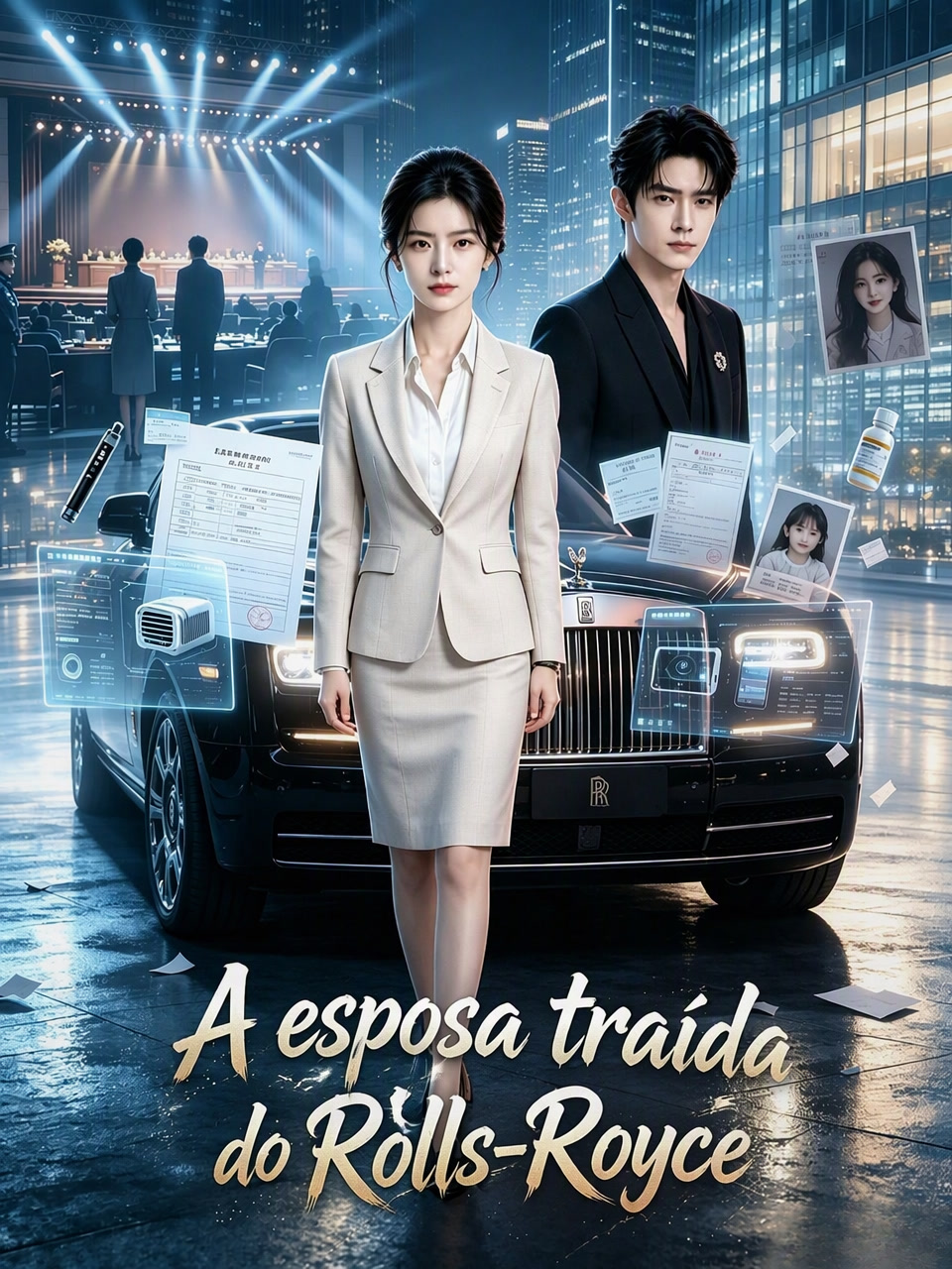 Capa de A esposa traída do Rolls-Royce