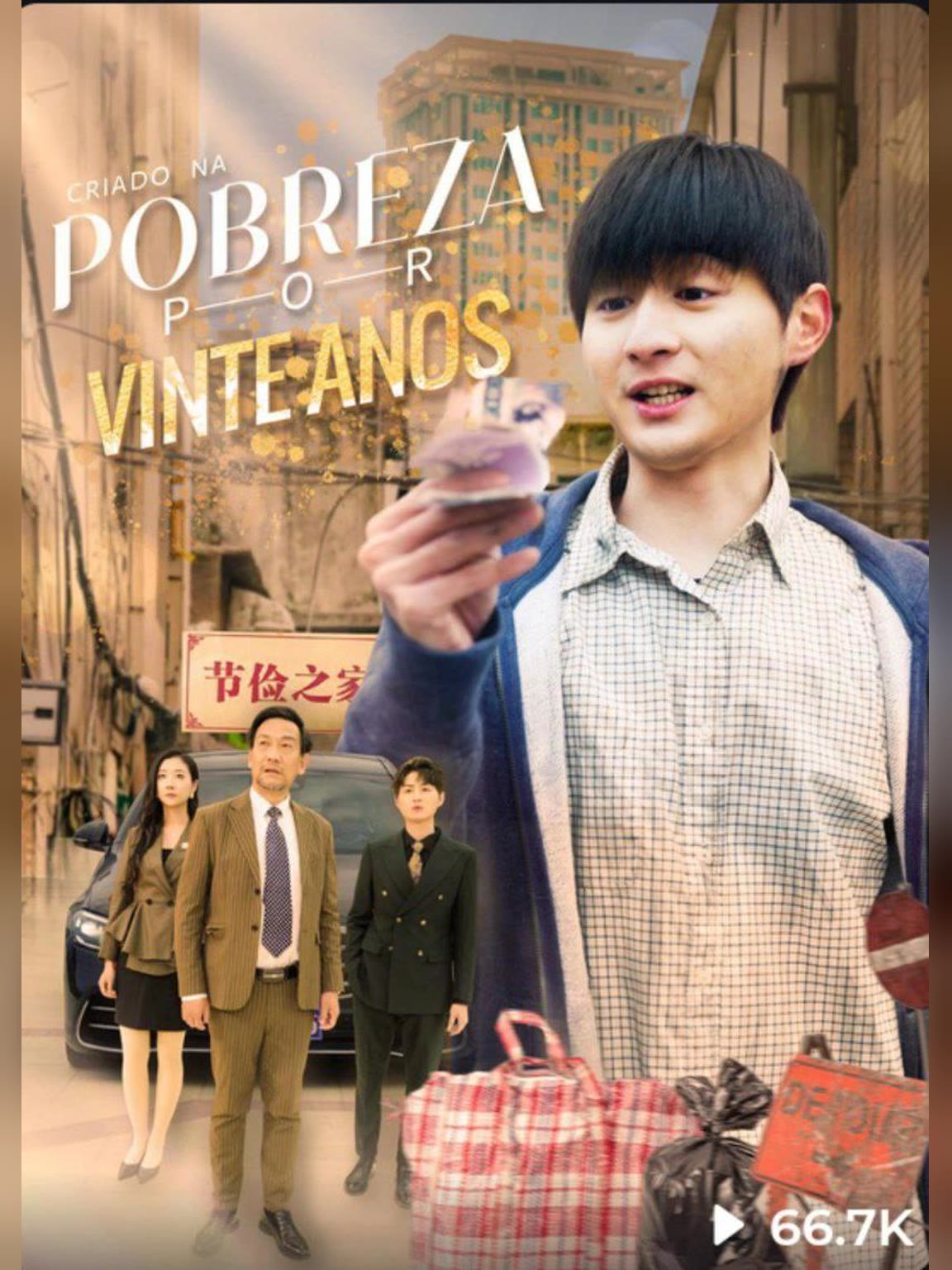 Capa de Criado na Pobreza por Vinte Anos
