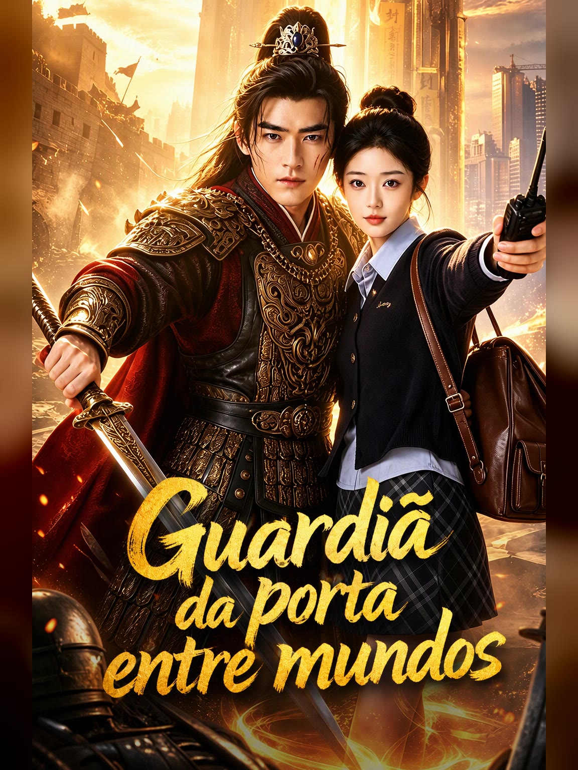Capa de Guardiã da porta entre mundos