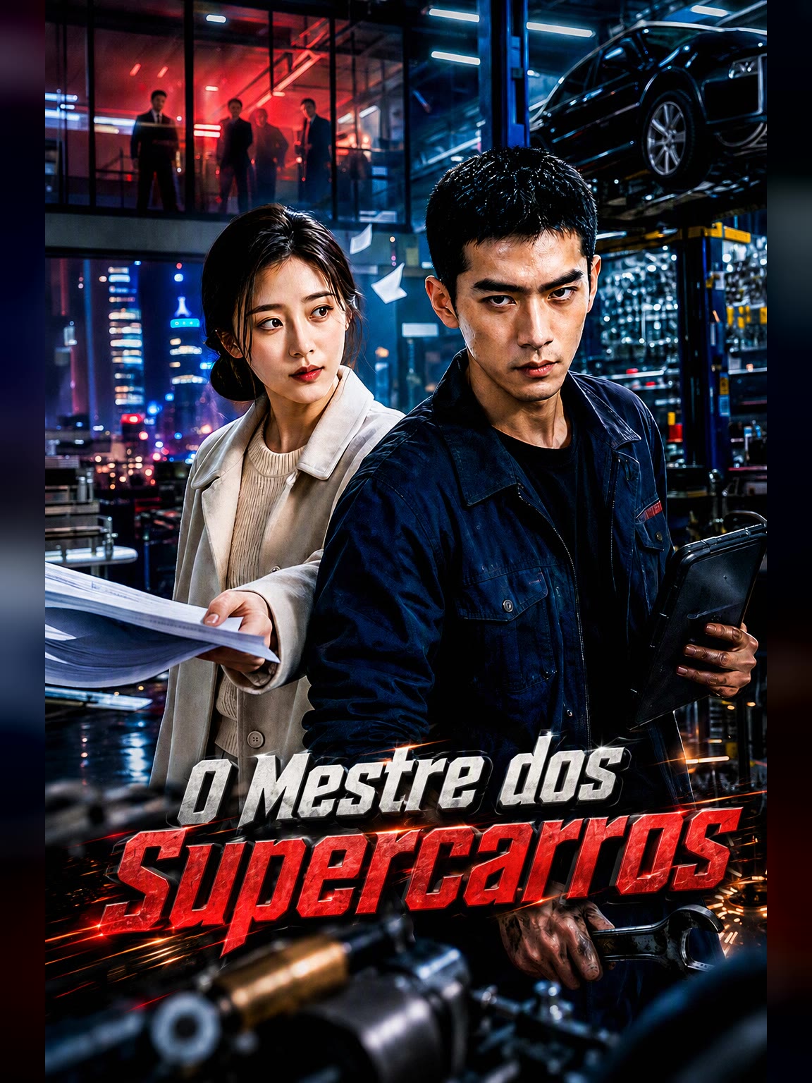 Capa de O Mestre dos Supercarros