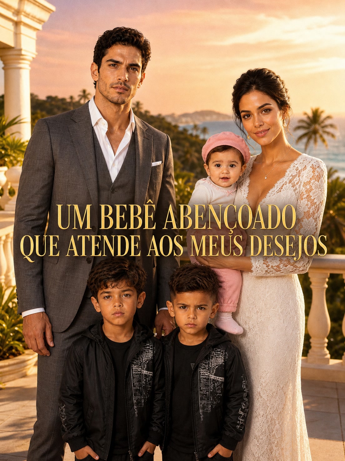 Capa de Um bebê abençoado que atende aos meus desejos