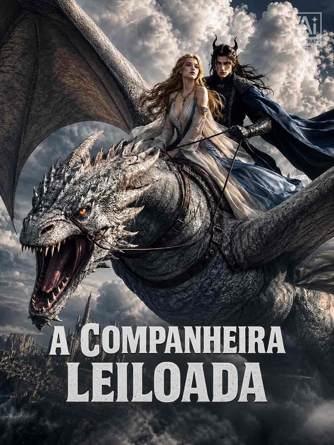 Capa de A Companheira Leiloada