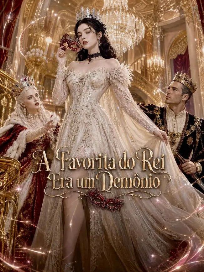 Capa de A Favorita do Rei Era um Demônio