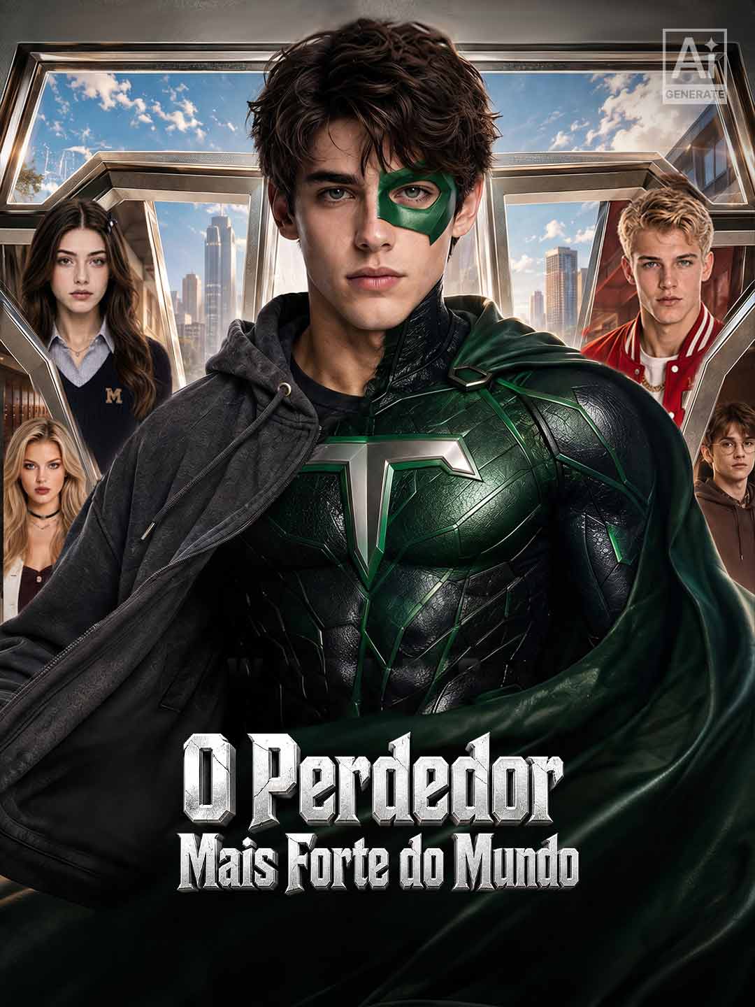 Capa de O Perdedor Mais Forte do Mundo