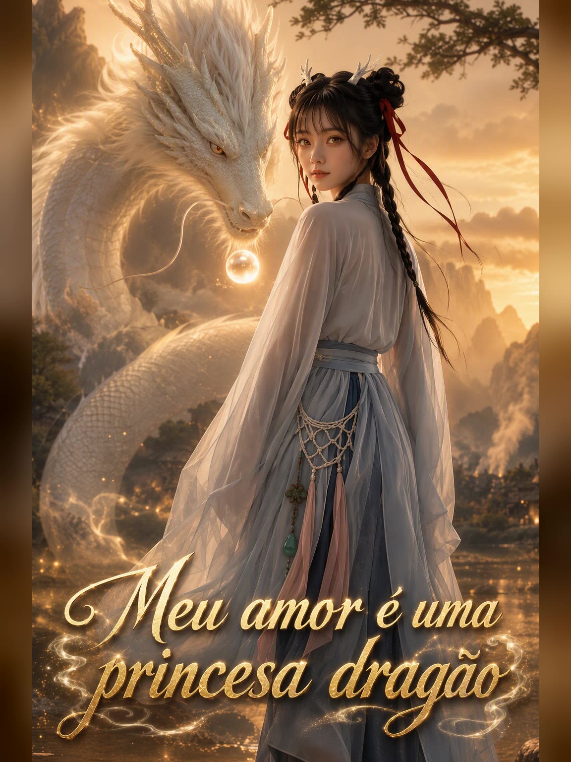 Capa de Meu amor é uma princesa dragão