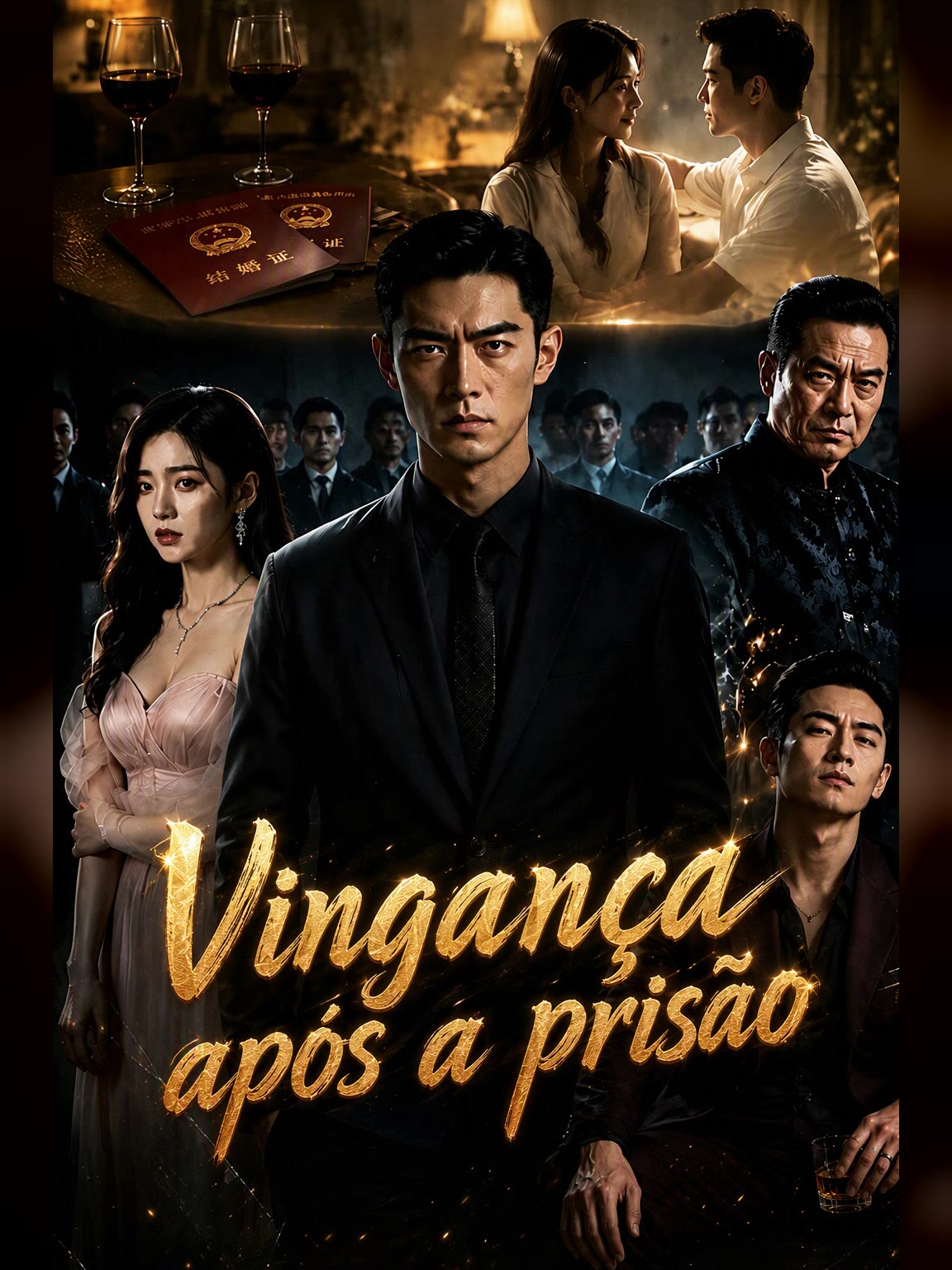Capa de Vingança após a prisão
