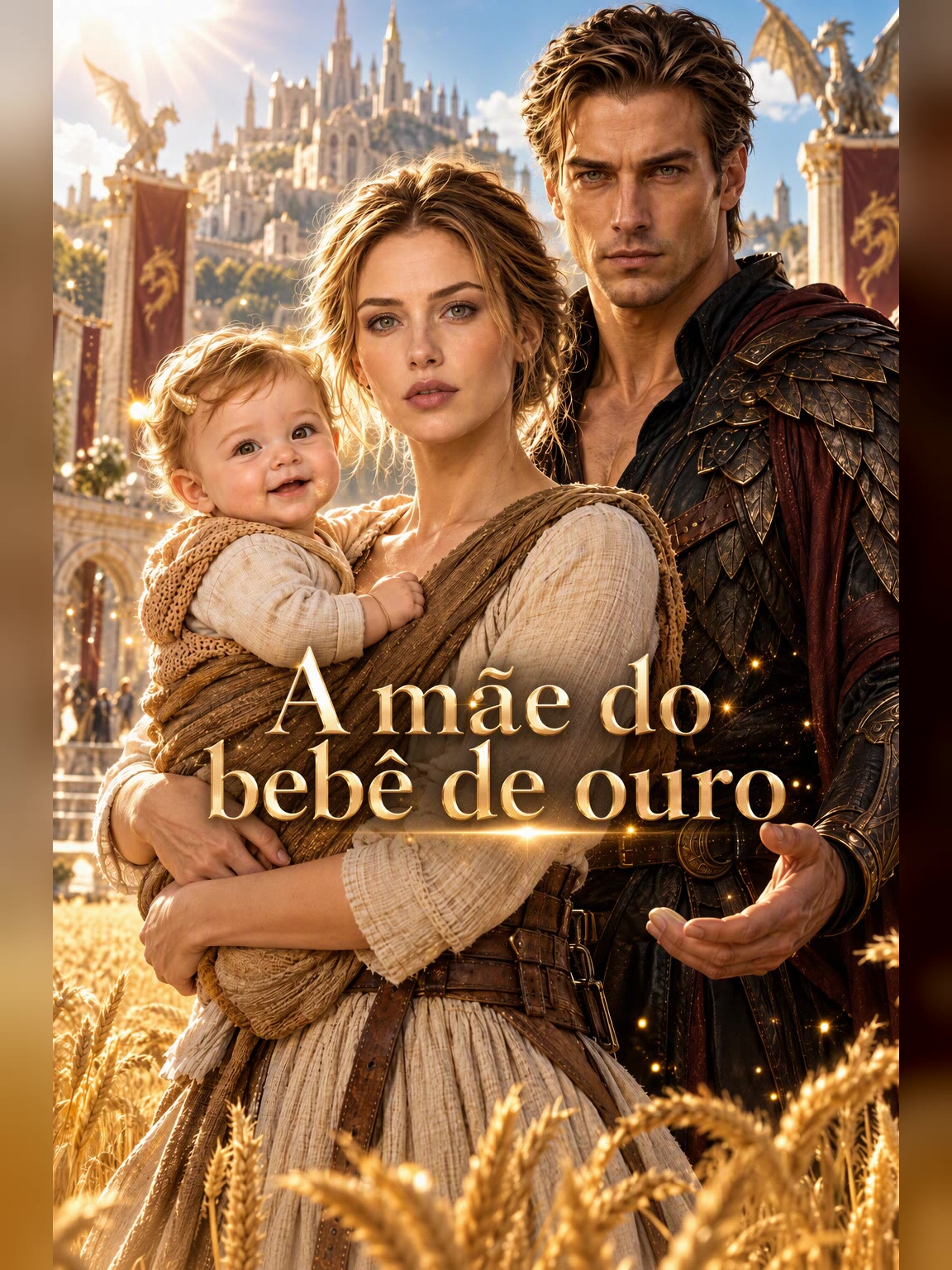 Capa de A mãe do bebê de ouro