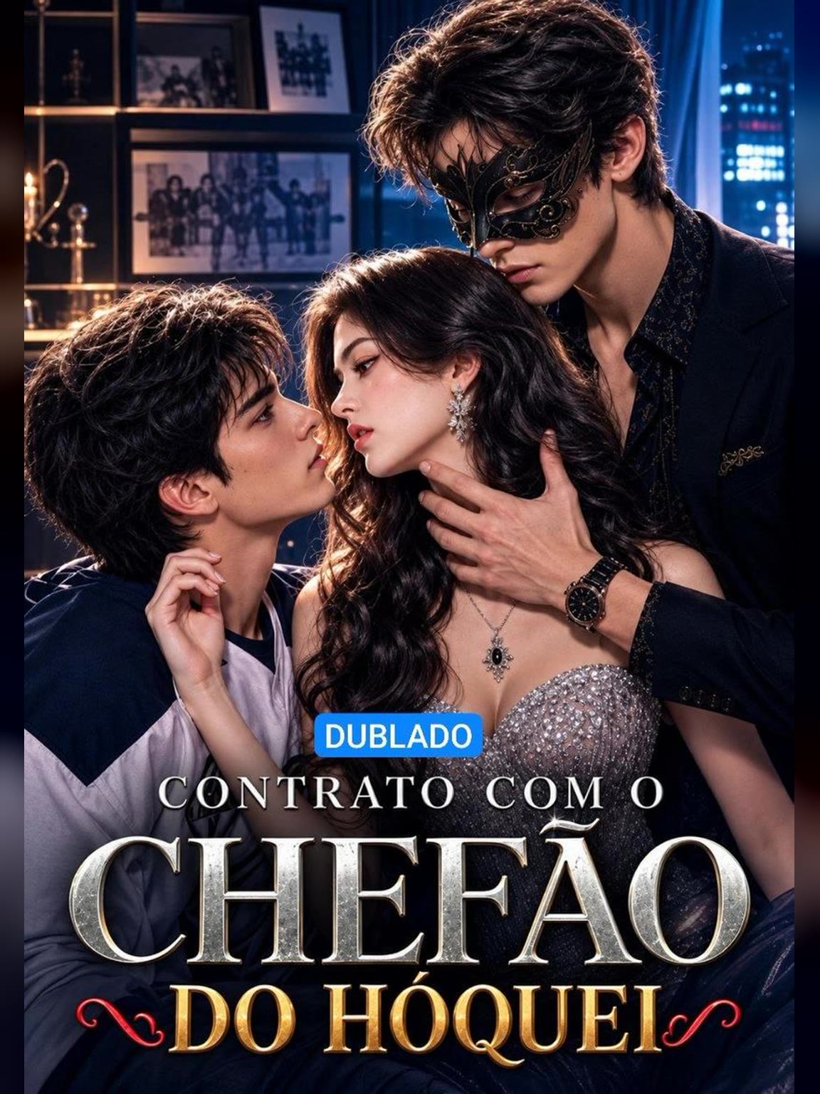 Capa de Contrato com o Chefão do Hóquei