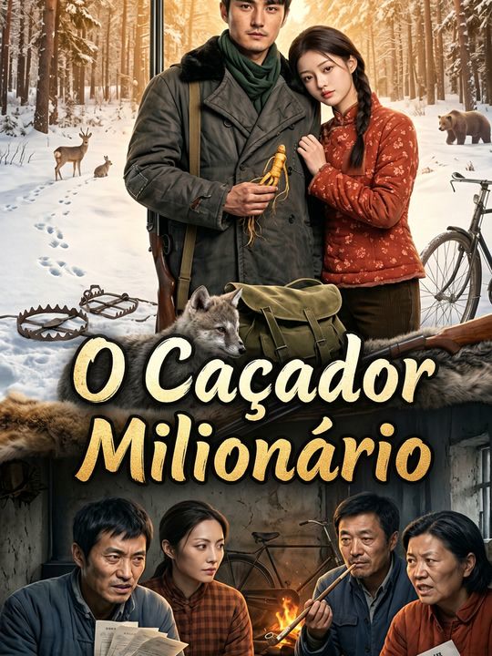 Capa de O Caçador Milionário