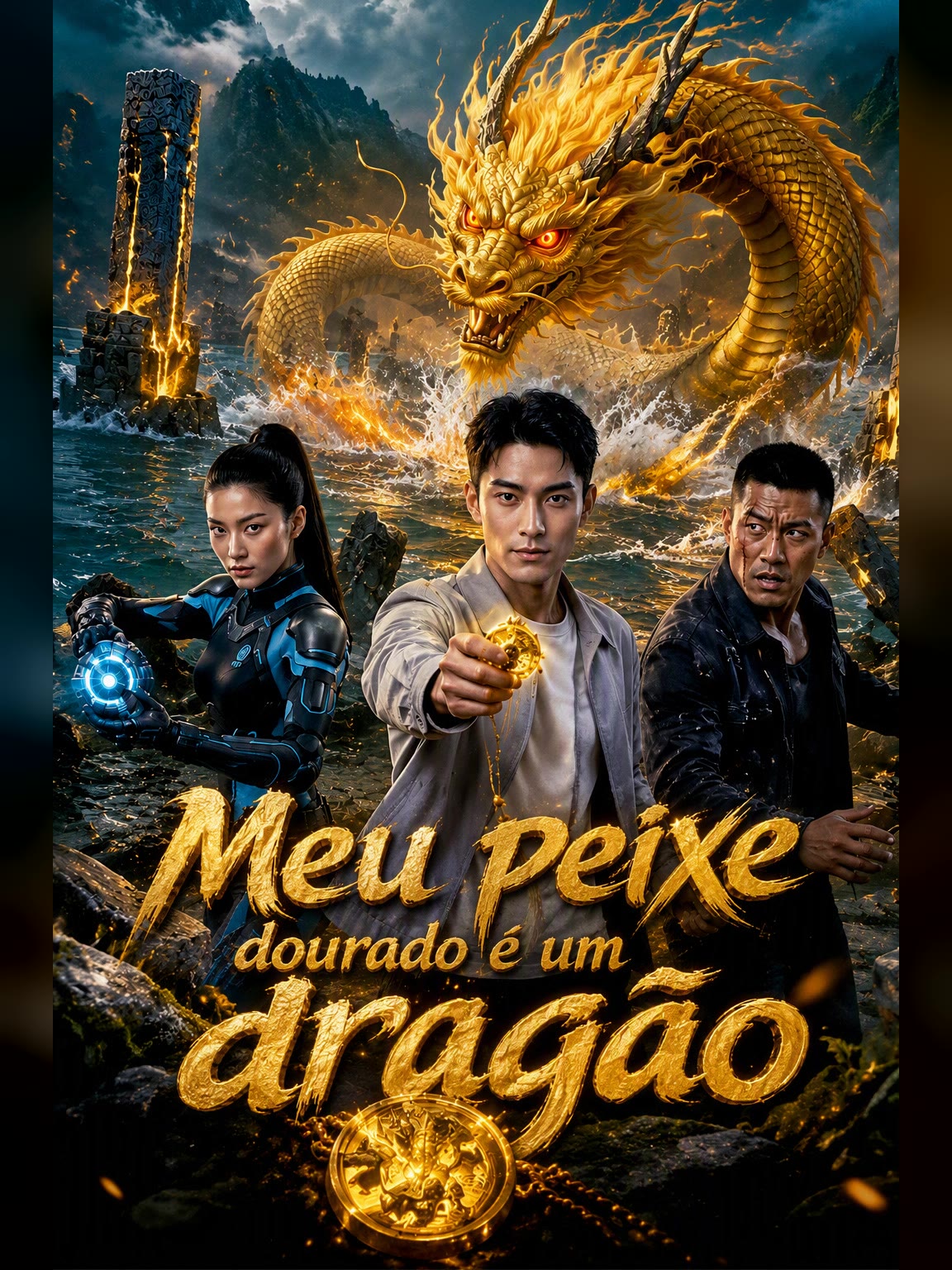 Capa de Meu peixe dourado é um dragão