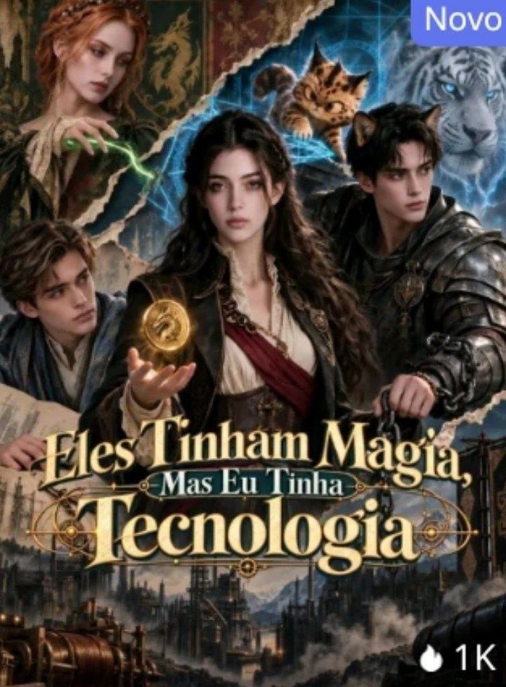 Capa de Eles Tinham Magia, Mas Eu Tinha Tecnologia