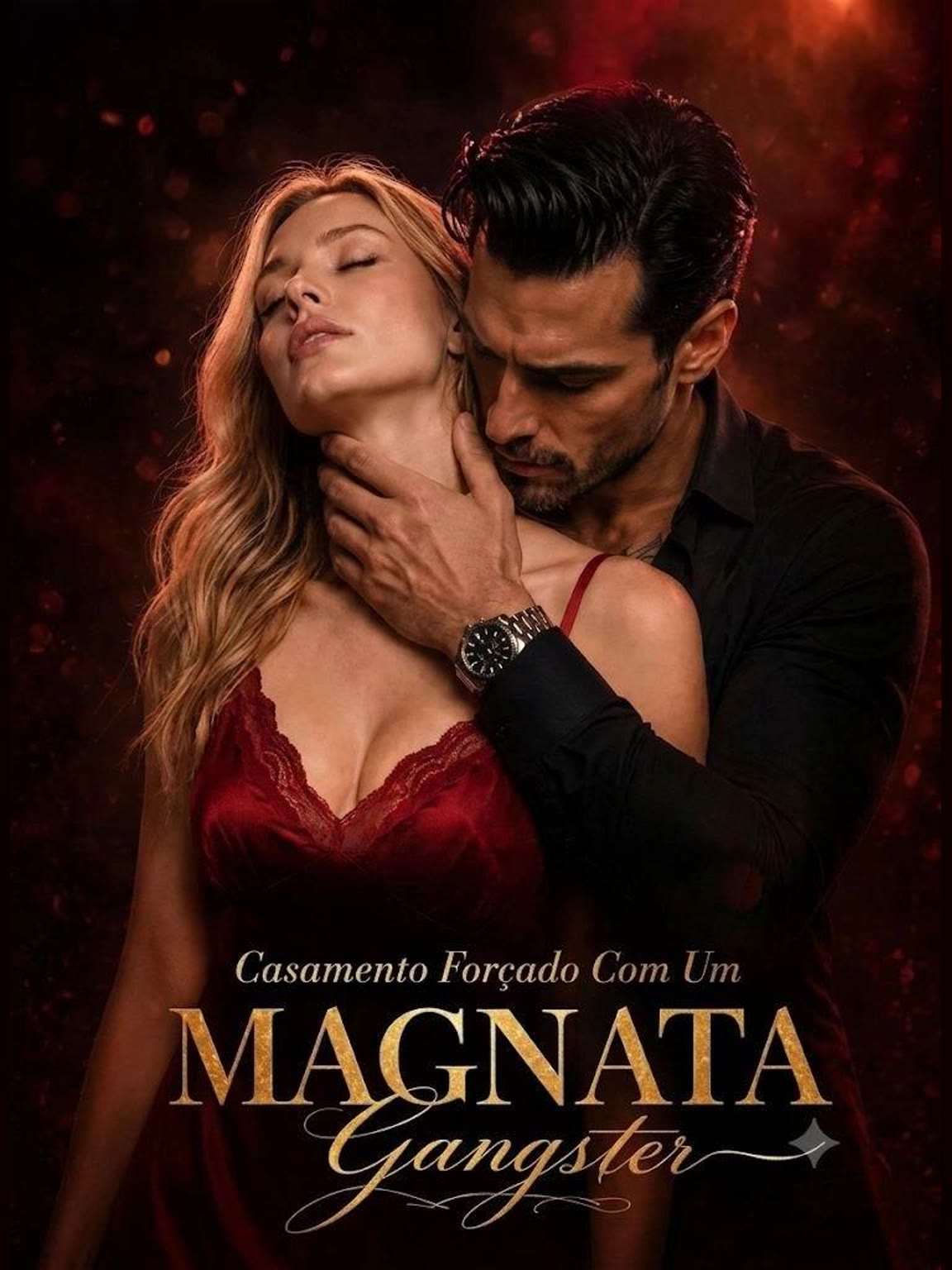 Capa de Casamento Forçado Com Um Magnata Gangster
