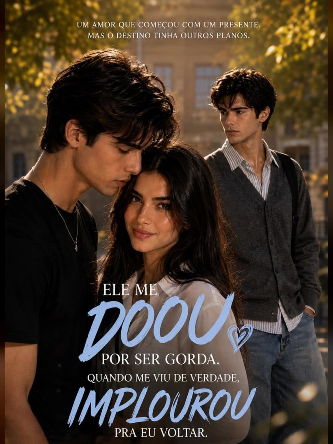 Capa de Ele Me Doou por Ser Gorda, Quando Me Viu de Verdade Implorou pra Eu Voltar