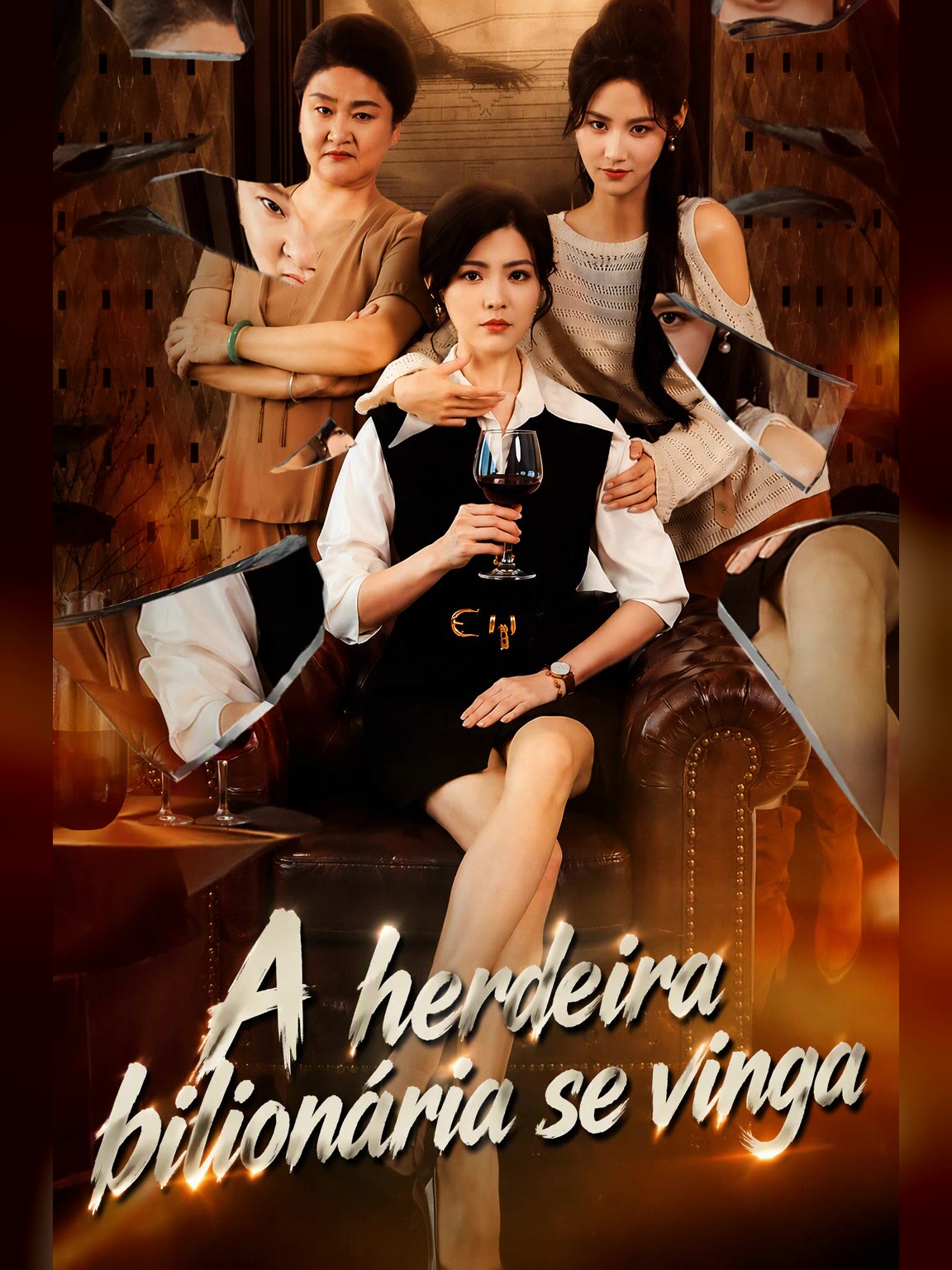 Capa de A herdeira bilionária se vinga