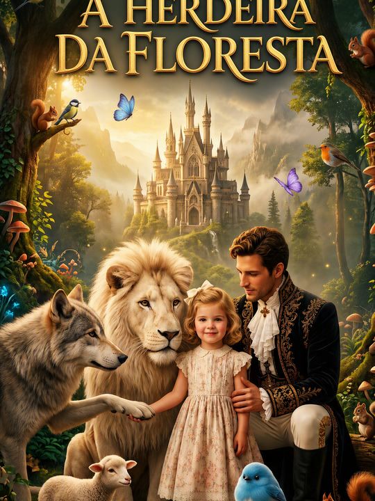Capa de A herdeira da floresta