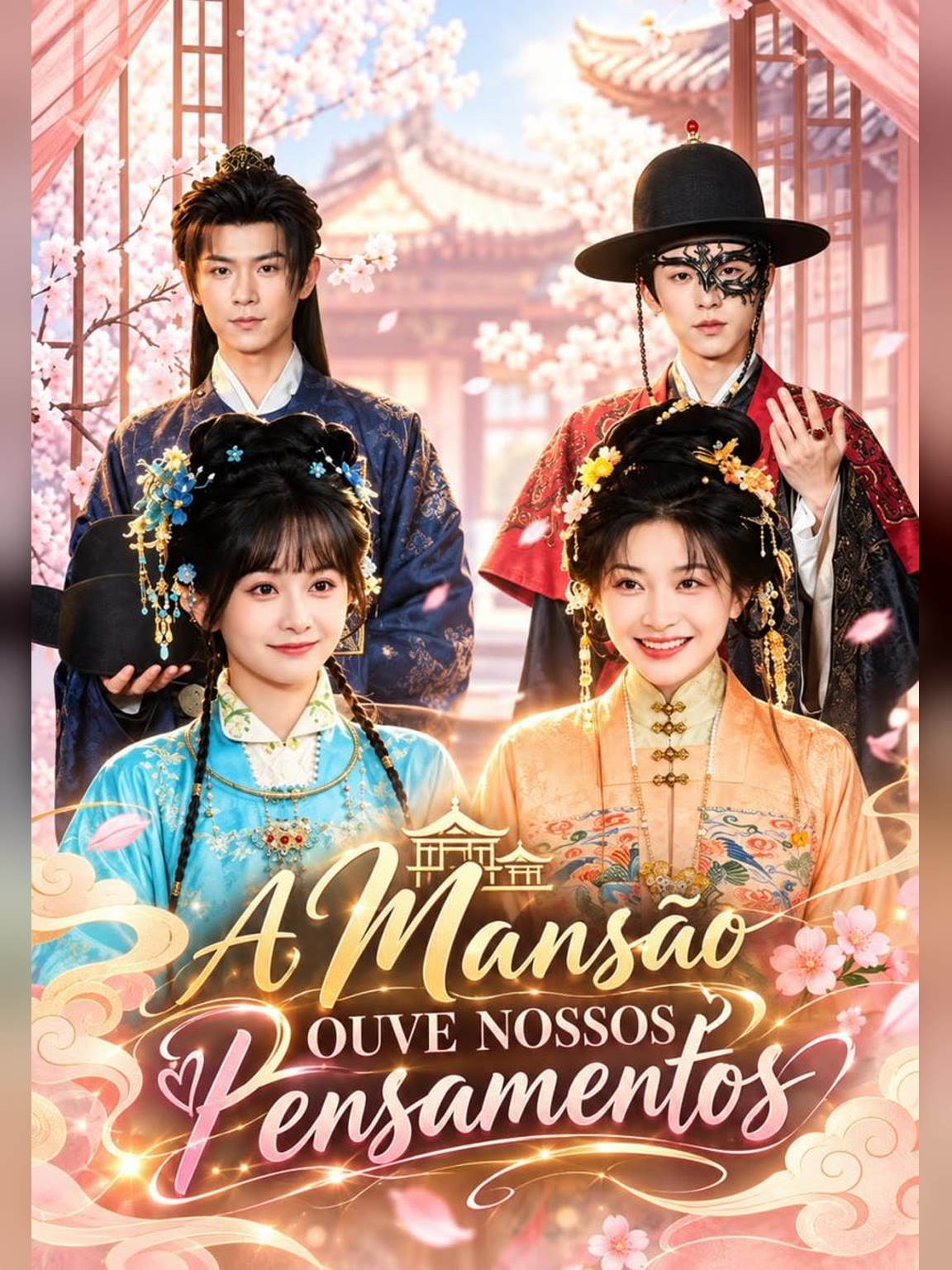 Capa de A Mansão Ouve Nossos Pensamentos