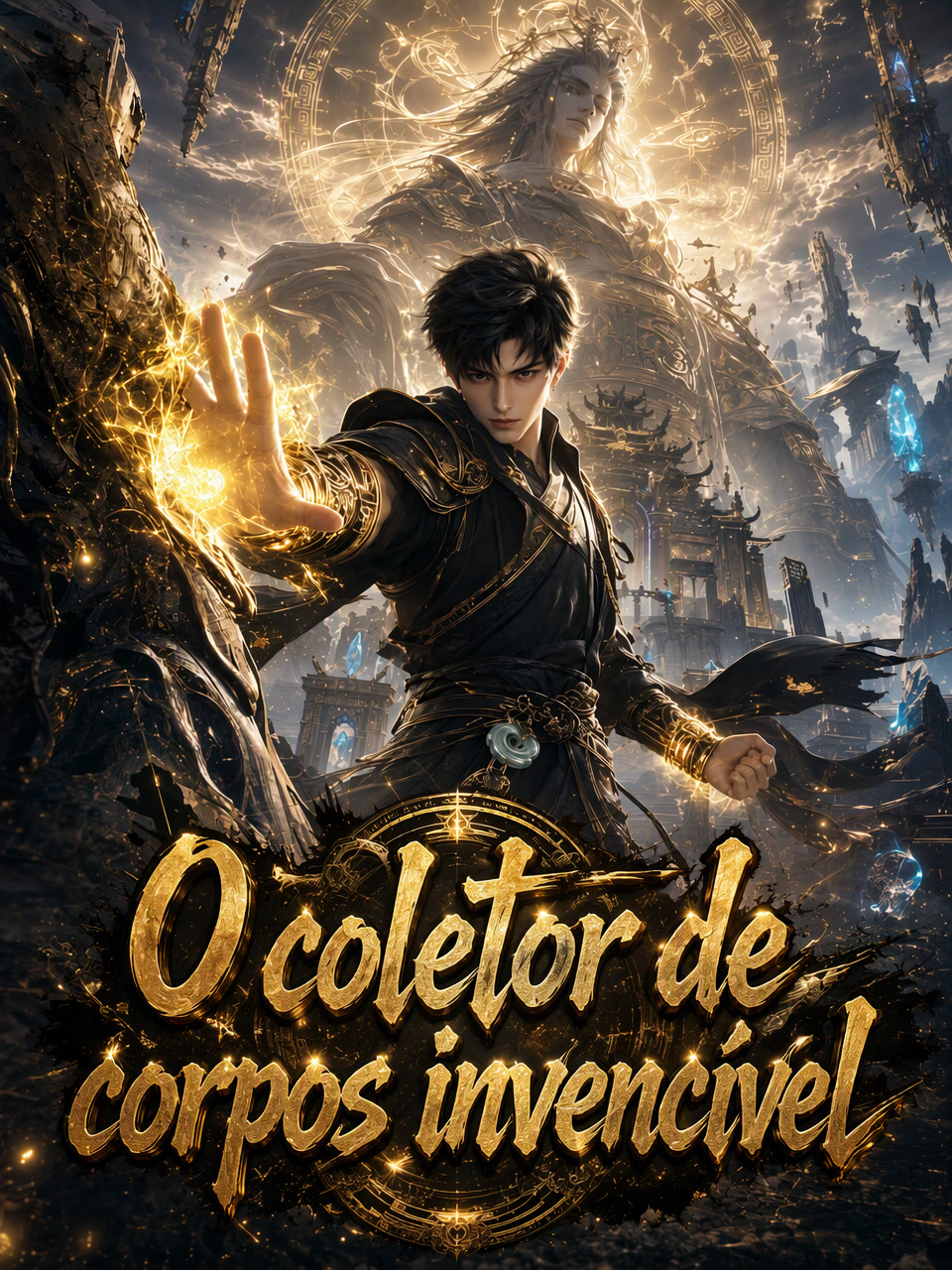 Capa de O coletor de corpos invencível