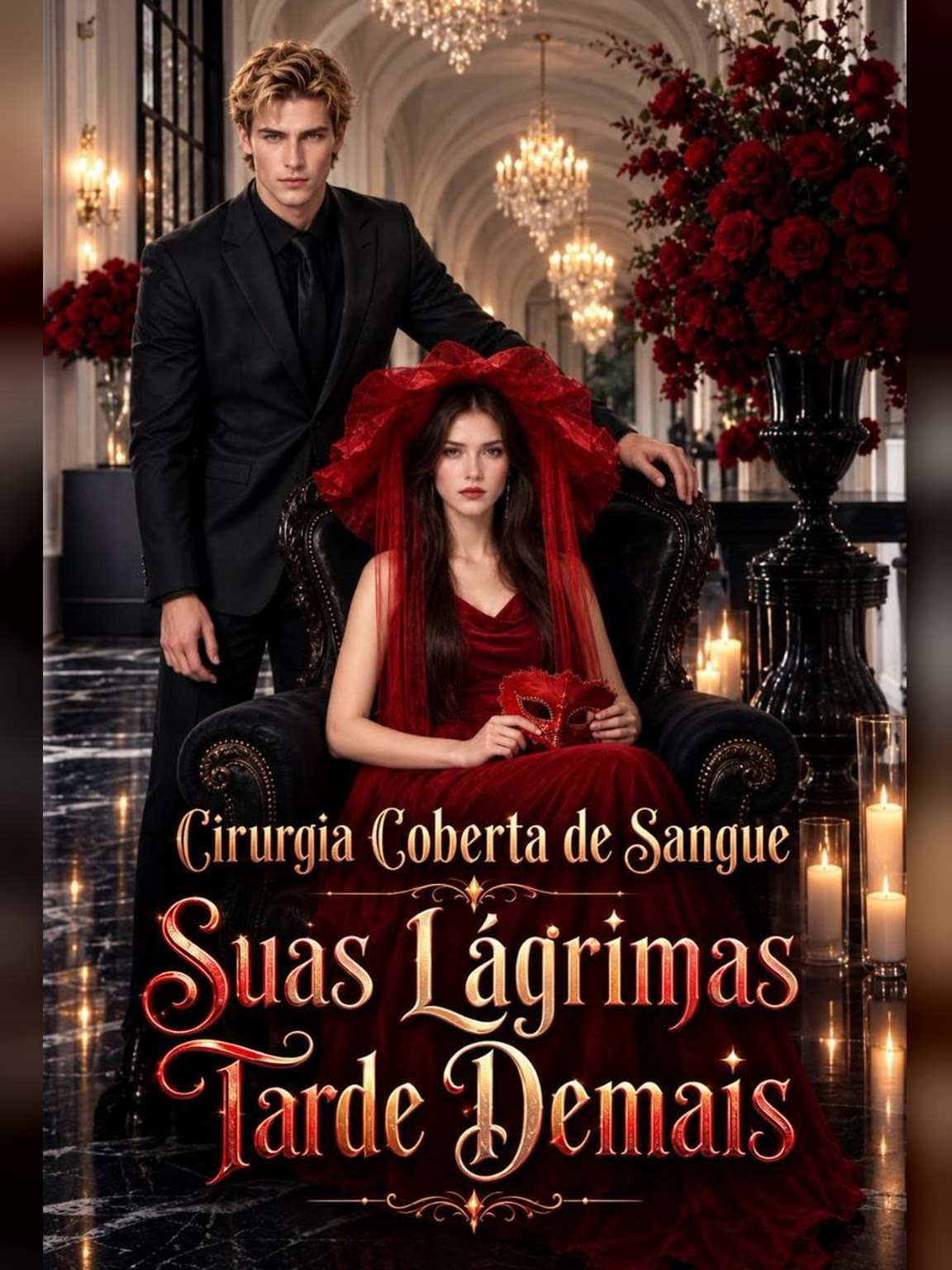 Capa de Cirurgia Coberta de Sangue - Suas Lágrimas Tarde Demais