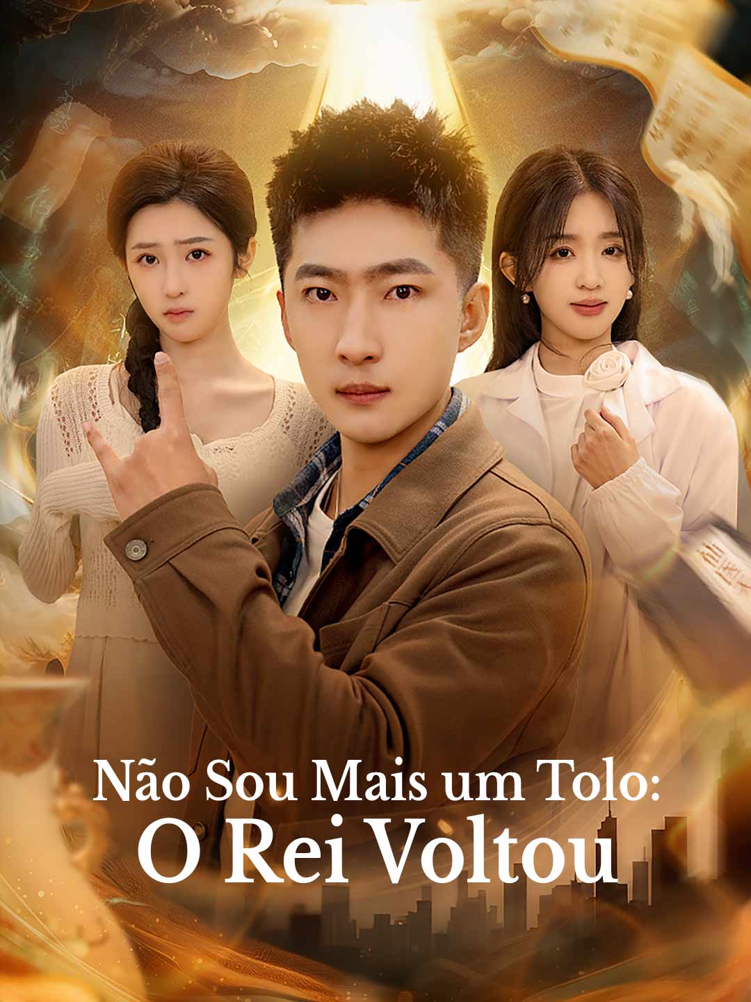 Capa de Não Sou Mais um Tolo O Rei Voltou