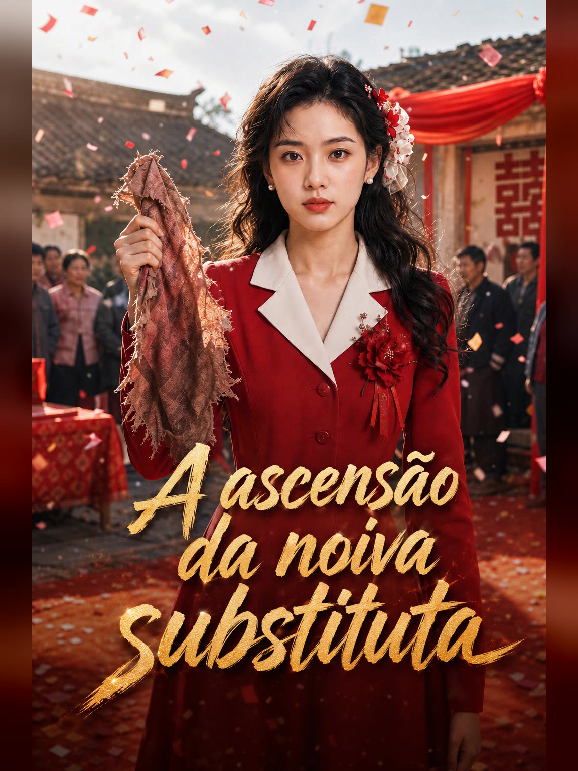 Capa de A ascensão da noiva substituta