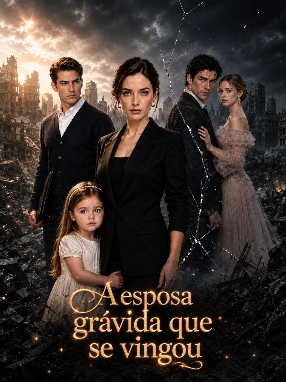 Capa de A esposa grávida que se vingou