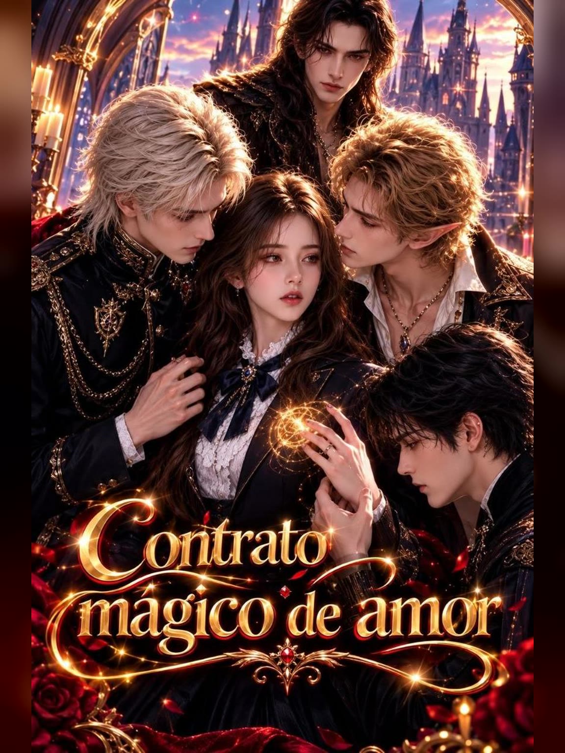 Capa de Contrato Mágico de Amor