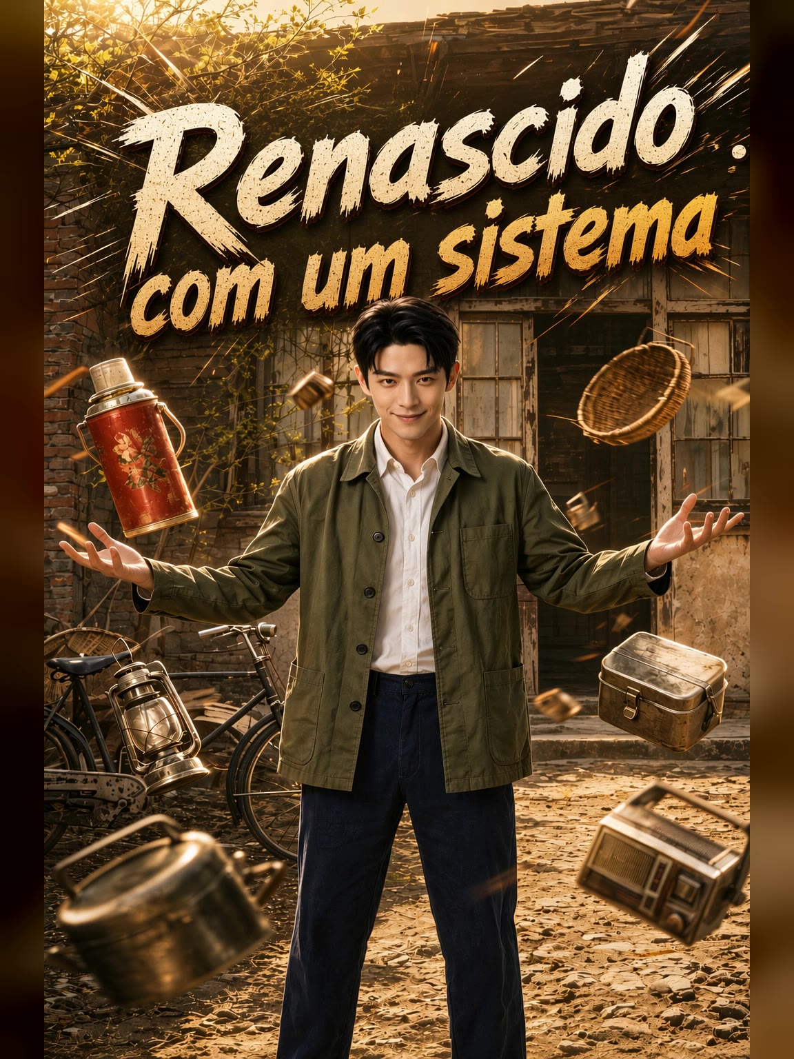 Capa de Renascido com um sistema