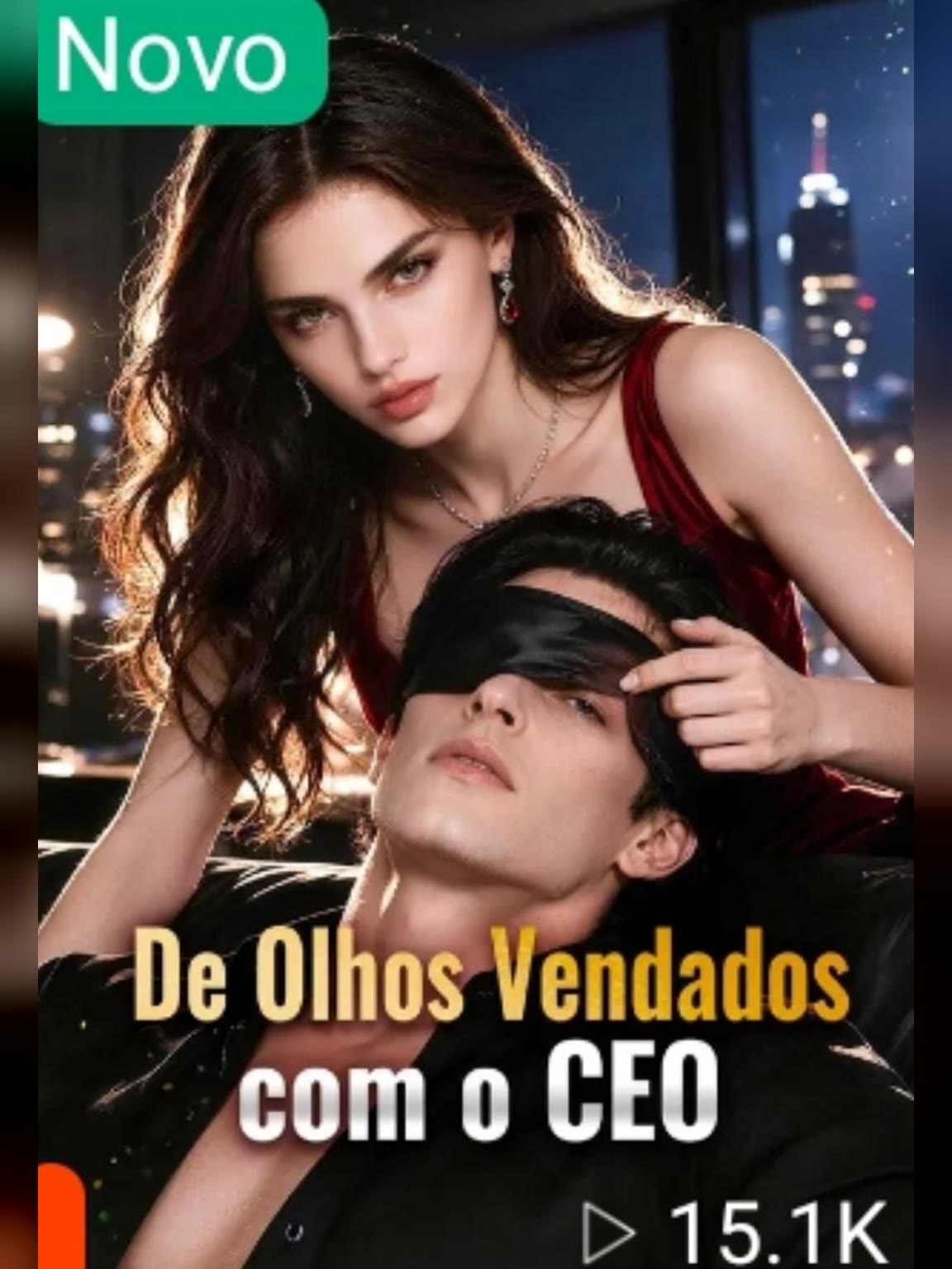 Capa de De Olhos Vendados com o CEO