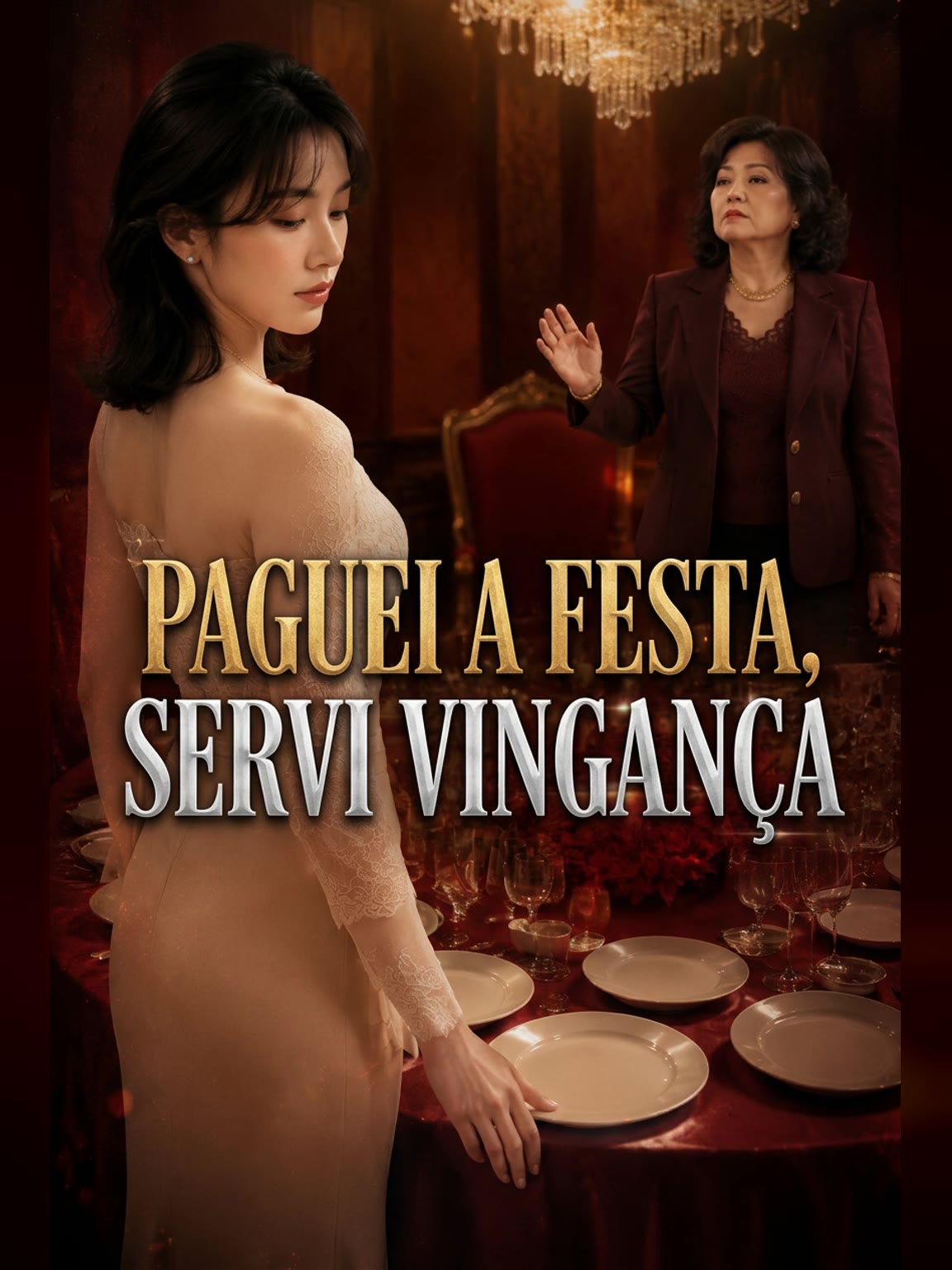 Capa de Paguei a festa, servi vingança