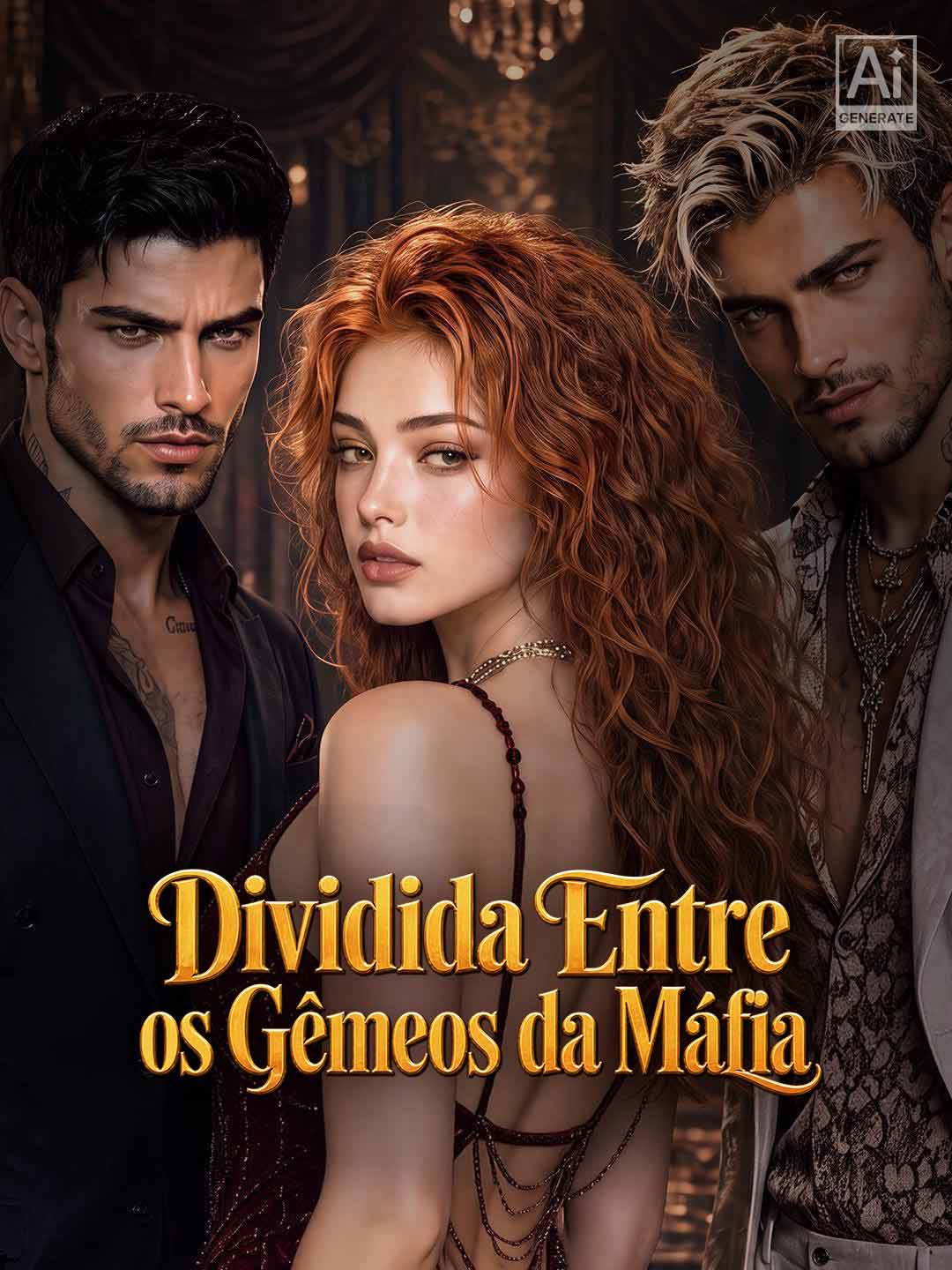 Capa de Dividida Entre os Gêmeos da Máfia