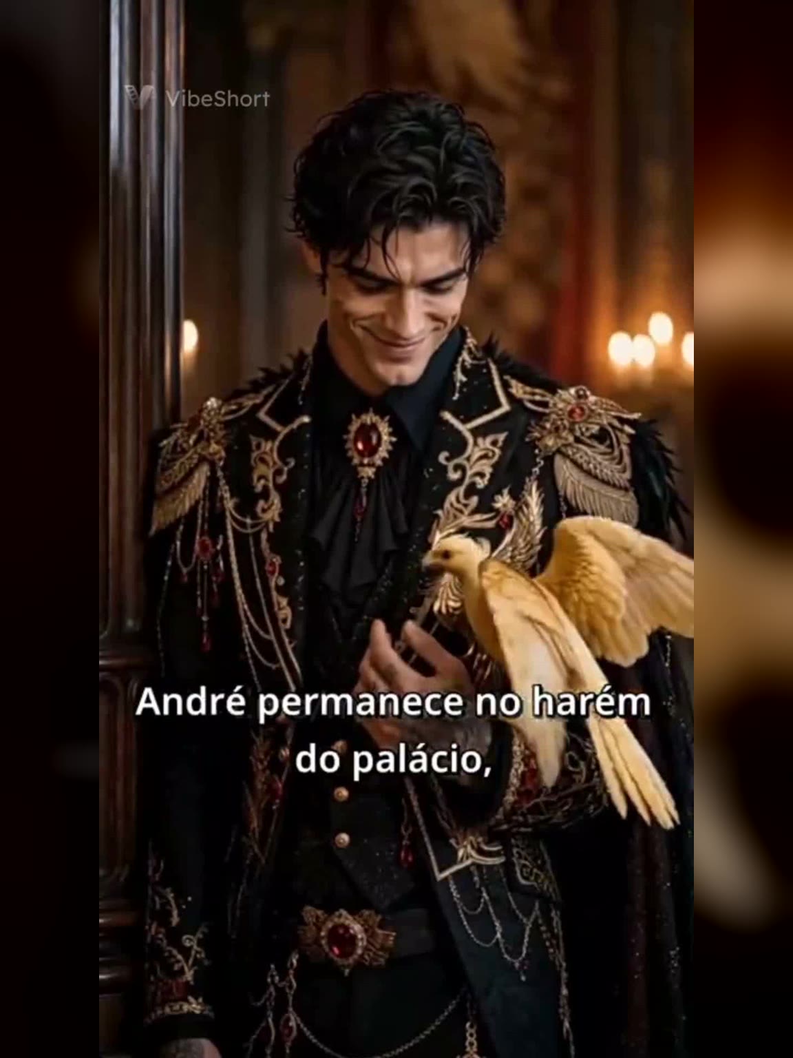 Capa de A Coroa da Pavoa Negra