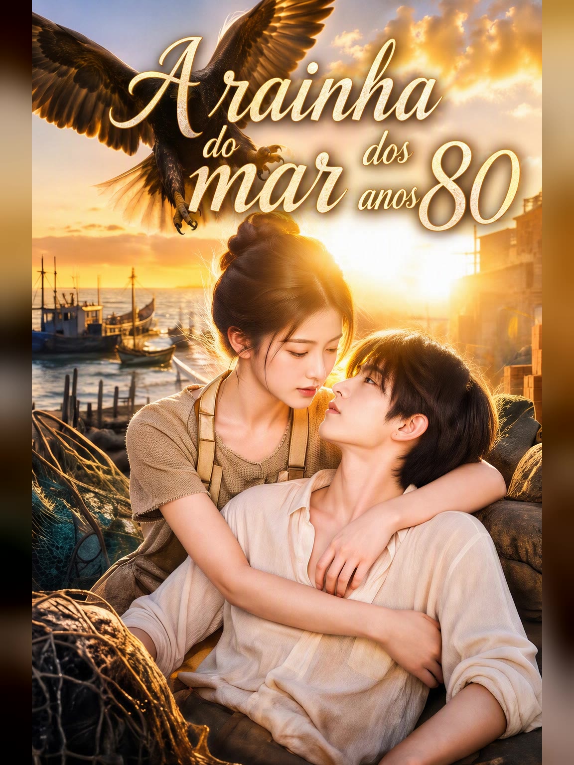 Capa de A rainha do mar dos anos 80