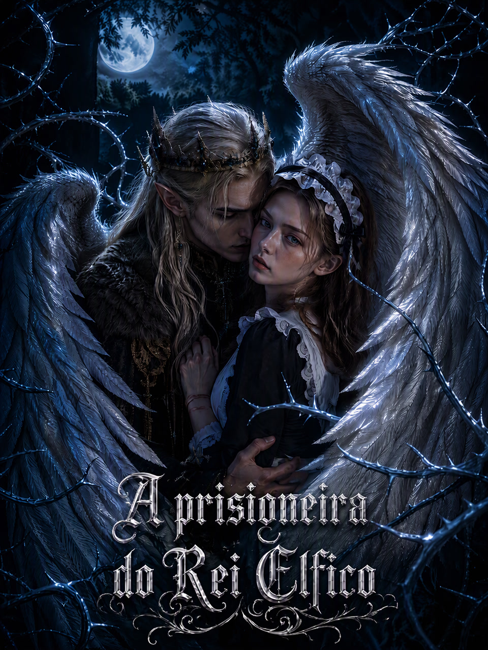 Capa de A prisioneira do Rei Élfico