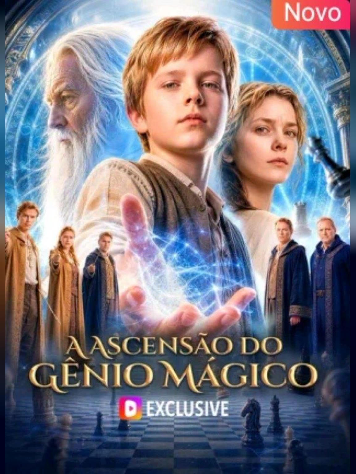 Capa de A Ascensão do Gênio Mágico
