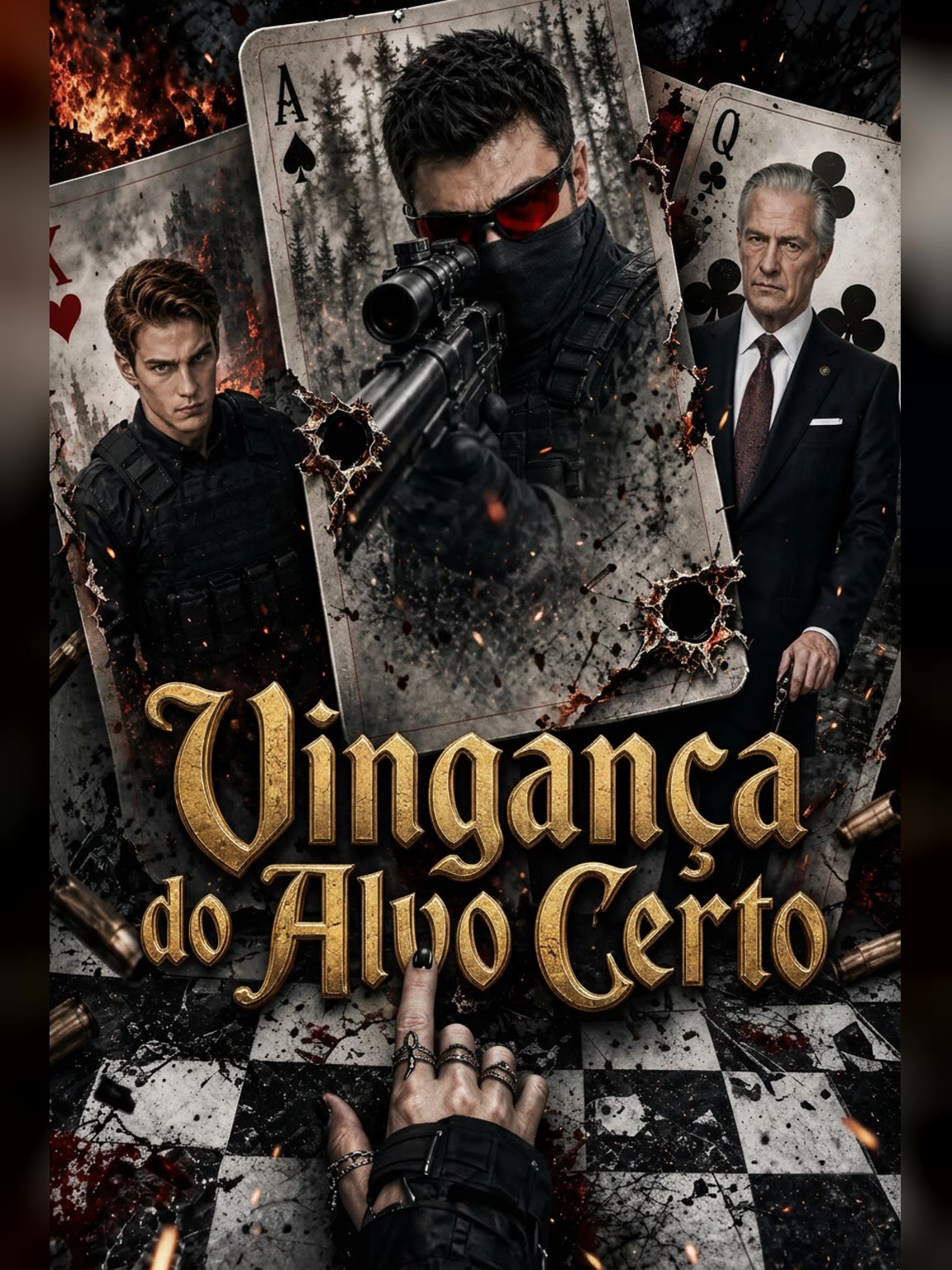 Capa de Vingança do Alvo Certo