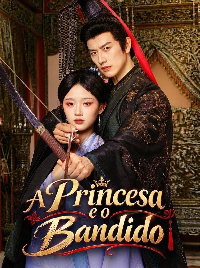 Capa de A Princesa e o Bandido