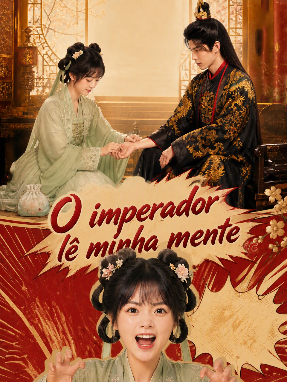 Capa de O imperador lê minha mente