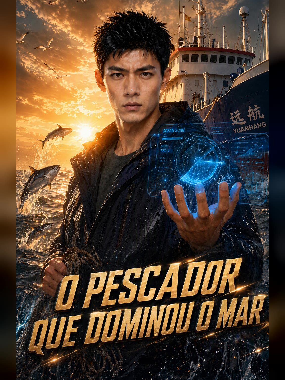 Capa de O pescador que dominou o mar